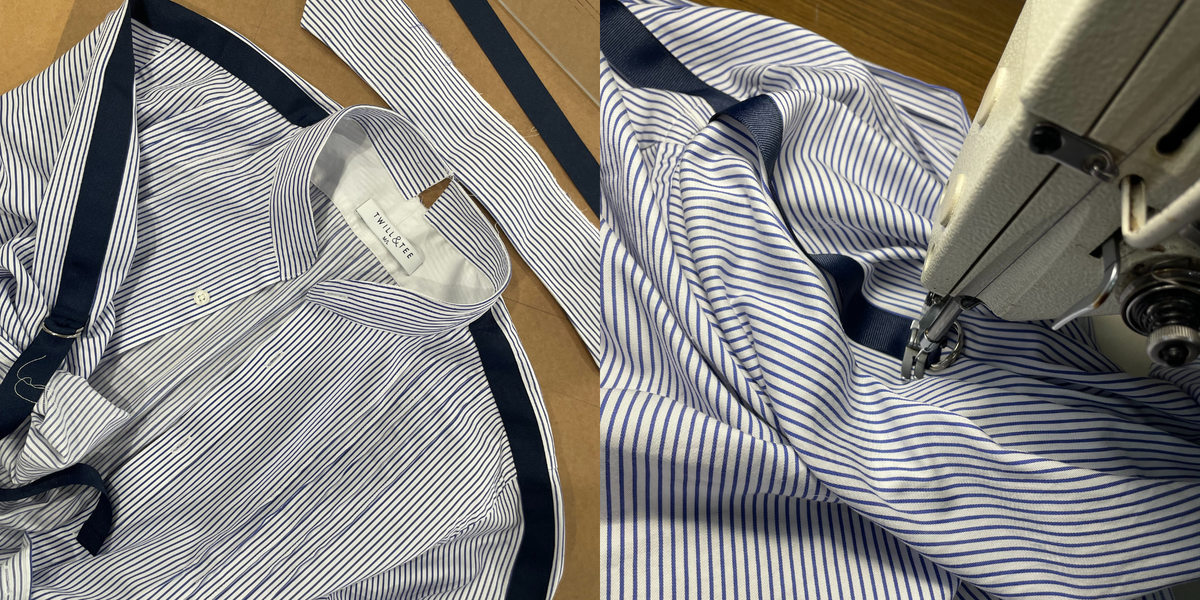 Dad & Son Half Sleeve Textured Striped Sustainable Fabric Twinning Set Black White
