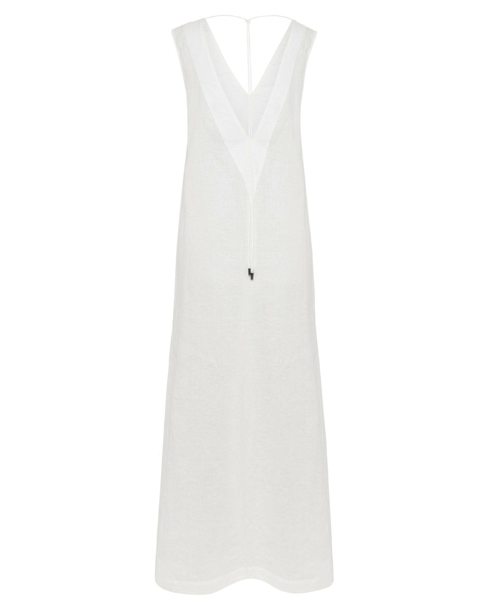 Sleeveless V Dress | Sample.