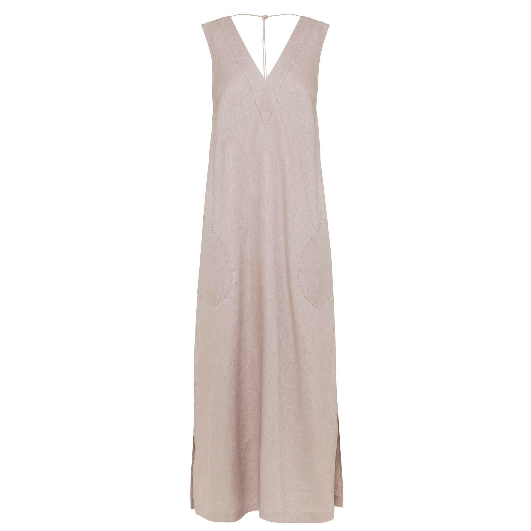 Sleeveless V Dress | Sample.