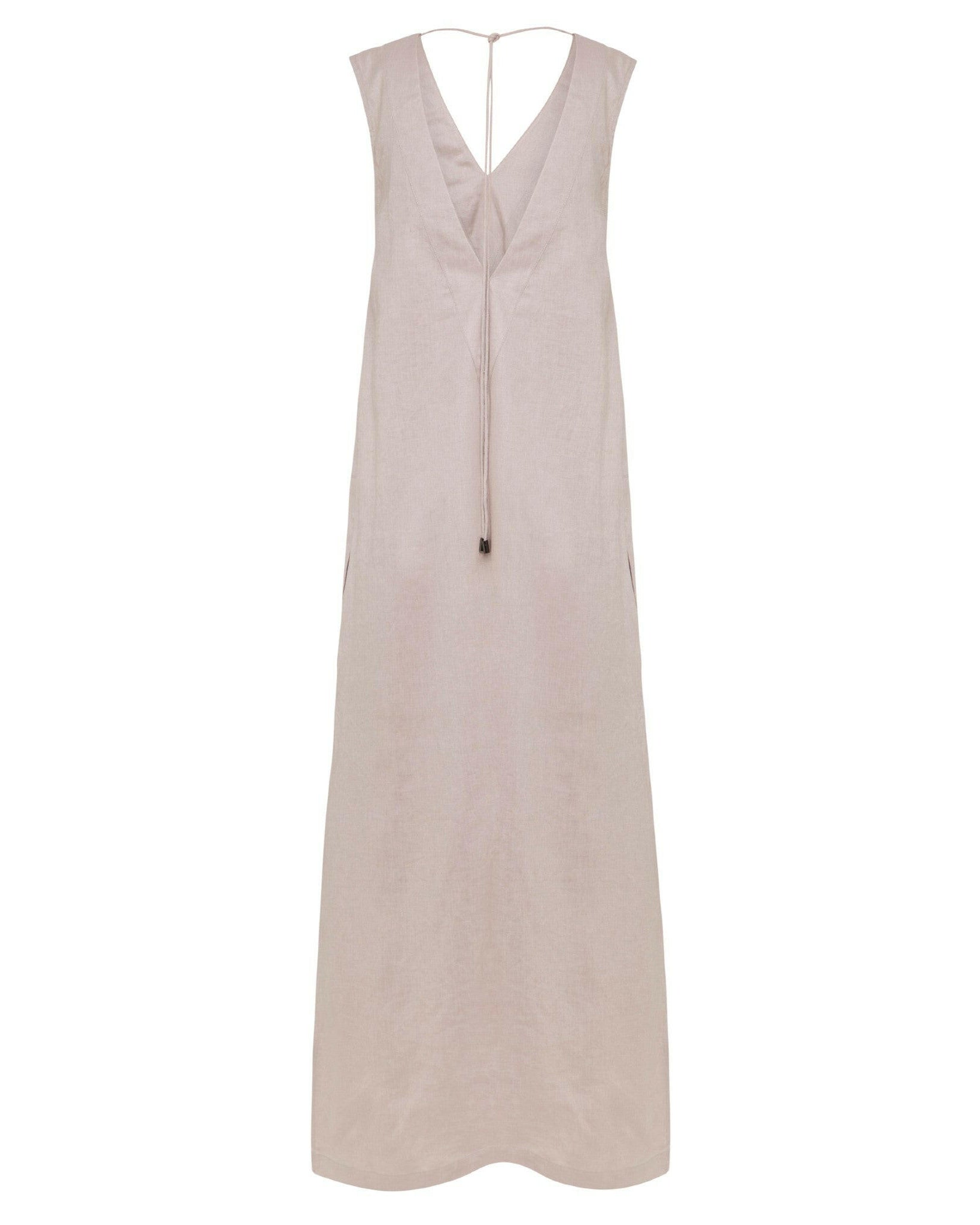 Sleeveless V Dress | Sample.